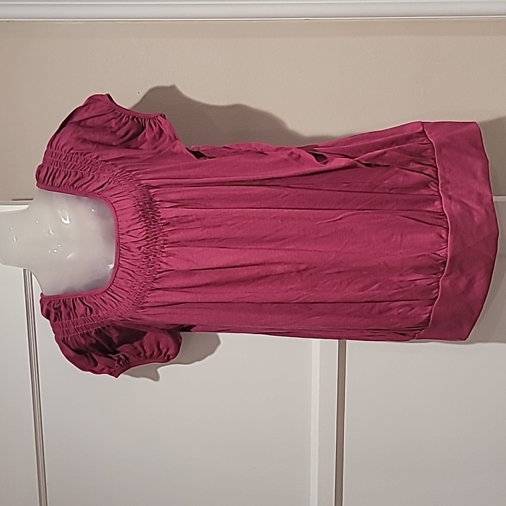 Pink Soft Shirt, round Neck, size 2X, short sleeve, made in the US